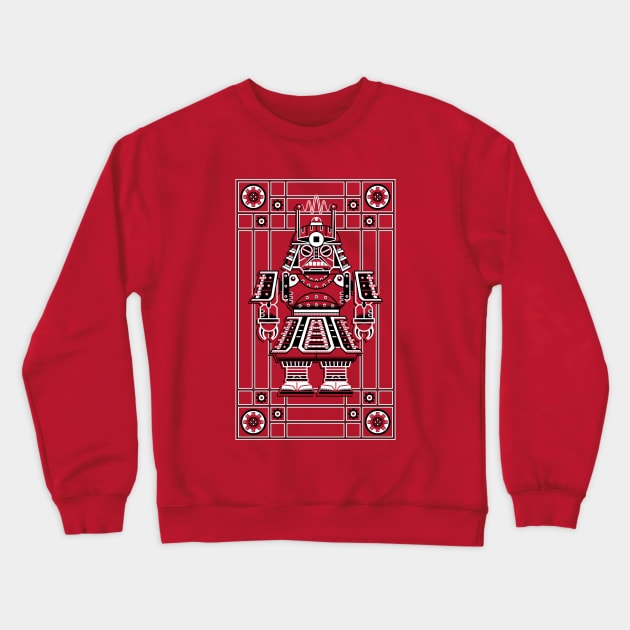 Samurai Toy Crewneck Sweatshirt by VicNeko